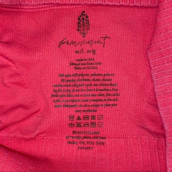 Free People Good Karma Square Neck Sports Bra and Leggings Set- M/L - Picture 3 of 9